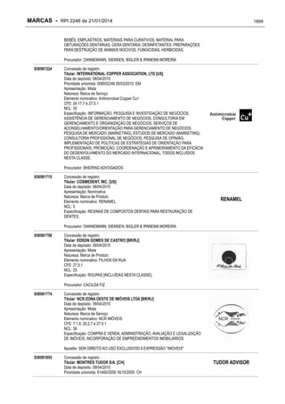RPI - Marcas 2246 "Vervs Consultoria" 