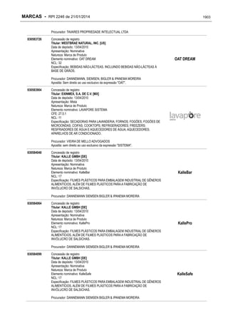 RPI - Marcas 2246 "Vervs Consultoria" 