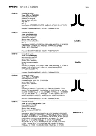 RPI - Marcas 2246 "Vervs Consultoria" 
