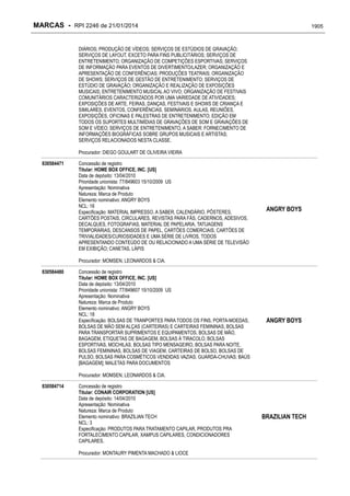 RPI - Marcas 2246 "Vervs Consultoria" 