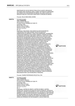 RPI - Marcas 2246 "Vervs Consultoria" 