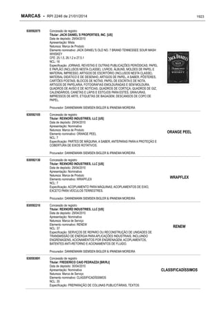 RPI - Marcas 2246 "Vervs Consultoria" 