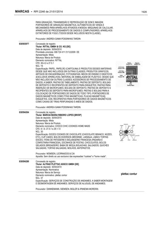 RPI - Marcas 2246 "Vervs Consultoria" 