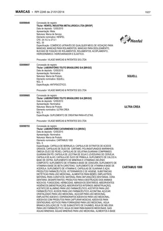 RPI - Marcas 2246 "Vervs Consultoria" 