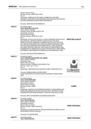 RPI - Marcas 2246 "Vervs Consultoria" 