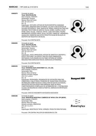 RPI - Marcas 2246 "Vervs Consultoria" 