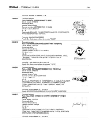 RPI - Marcas 2246 "Vervs Consultoria" 