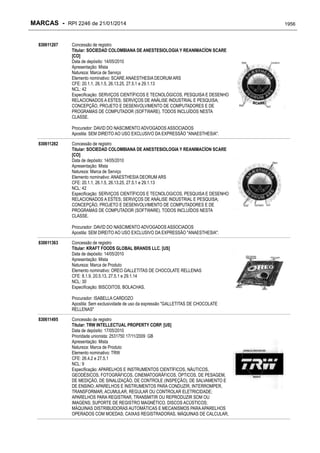 RPI - Marcas 2246 "Vervs Consultoria" 