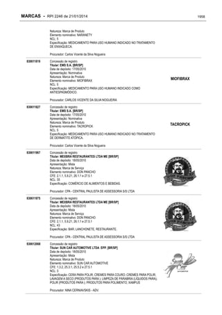RPI - Marcas 2246 "Vervs Consultoria" 