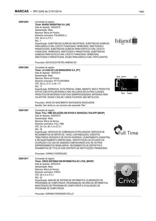 RPI - Marcas 2246 "Vervs Consultoria" 