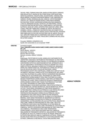 RPI - Marcas 2246 "Vervs Consultoria" 