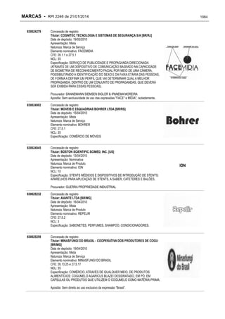 RPI - Marcas 2246 "Vervs Consultoria" 