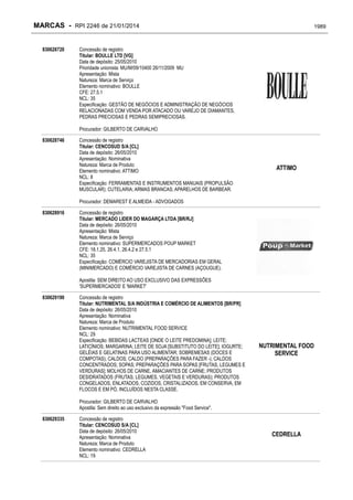 RPI - Marcas 2246 "Vervs Consultoria" 