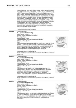 RPI - Marcas 2246 "Vervs Consultoria" 