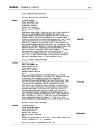 RPI - Marcas 2246 "Vervs Consultoria" 