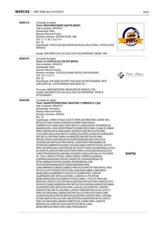 RPI - Marcas 2246 "Vervs Consultoria" 