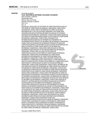 RPI - Marcas 2246 "Vervs Consultoria" 