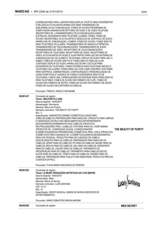 RPI - Marcas 2246 "Vervs Consultoria" 