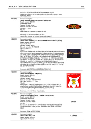 RPI - Marcas 2246 "Vervs Consultoria" 