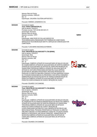 RPI - Marcas 2246 "Vervs Consultoria" 