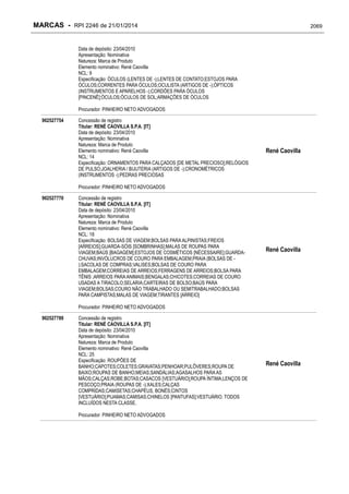 RPI - Marcas 2246 "Vervs Consultoria" 