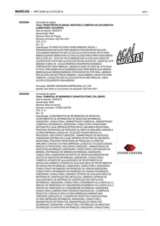 RPI - Marcas 2246 "Vervs Consultoria" 