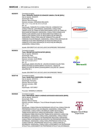 RPI - Marcas 2246 "Vervs Consultoria" 