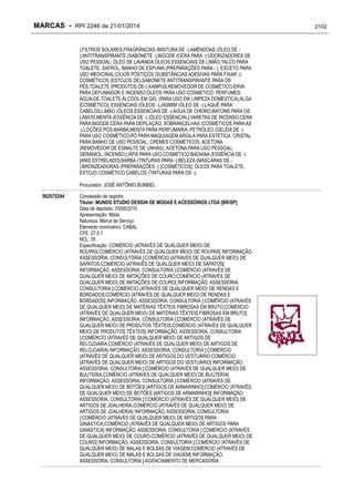 RPI - Marcas 2246 "Vervs Consultoria" 