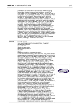 RPI - Marcas 2246 "Vervs Consultoria" 