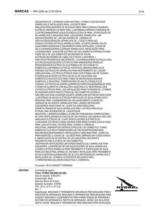 RPI - Marcas 2246 "Vervs Consultoria" 