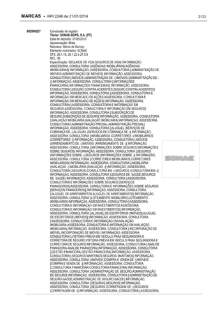 RPI - Marcas 2246 "Vervs Consultoria" 