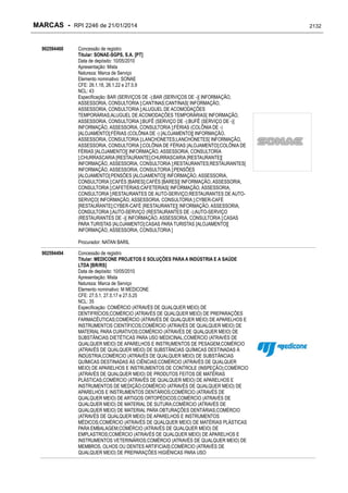 RPI - Marcas 2246 "Vervs Consultoria" 