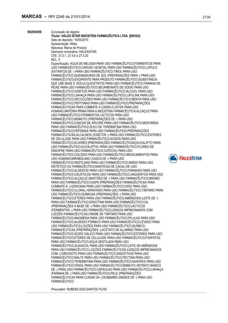 RPI - Marcas 2246 "Vervs Consultoria" 