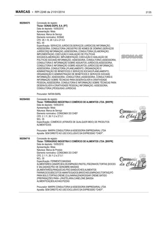 RPI - Marcas 2246 "Vervs Consultoria" 