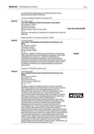 RPI - Marcas 2246 "Vervs Consultoria" 