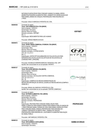 RPI - Marcas 2246 "Vervs Consultoria" 