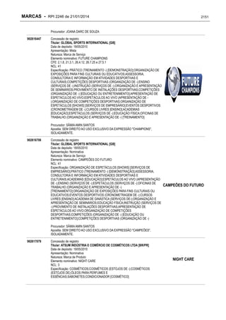 RPI - Marcas 2246 "Vervs Consultoria" 