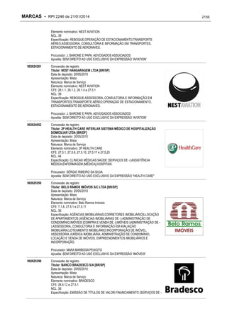 RPI - Marcas 2246 "Vervs Consultoria" 