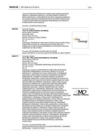 RPI - Marcas 2246 "Vervs Consultoria" 