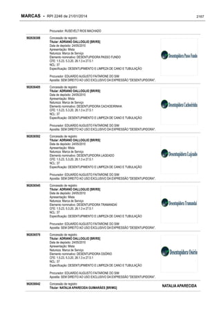 RPI - Marcas 2246 "Vervs Consultoria" 