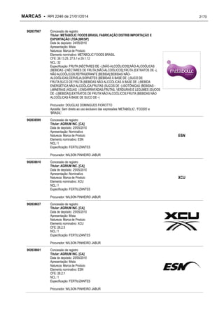 RPI - Marcas 2246 "Vervs Consultoria" 