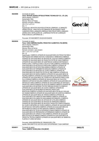 RPI - Marcas 2246 "Vervs Consultoria" 