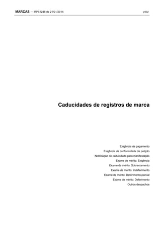 RPI - Marcas 2246 "Vervs Consultoria" 