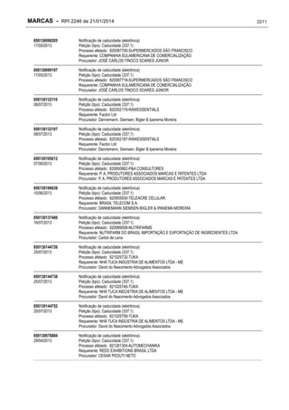 RPI - Marcas 2246 "Vervs Consultoria" 