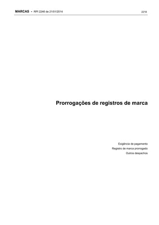 RPI - Marcas 2246 "Vervs Consultoria" 