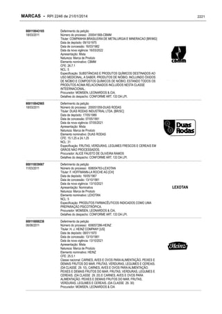RPI - Marcas 2246 "Vervs Consultoria" 