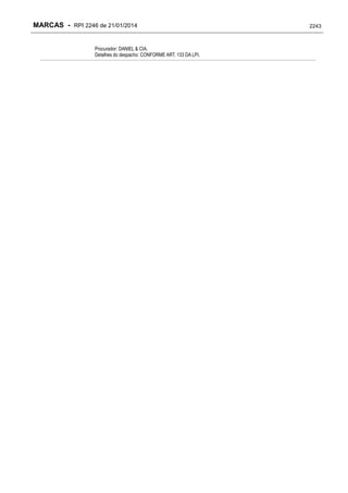 RPI - Marcas 2246 "Vervs Consultoria" 