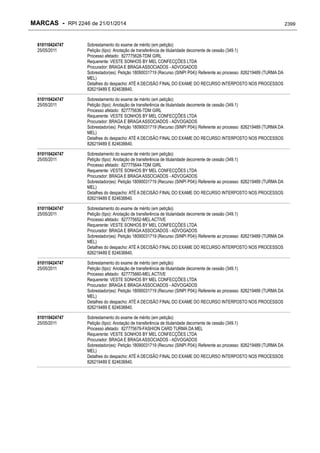 RPI - Marcas 2246 "Vervs Consultoria" 
