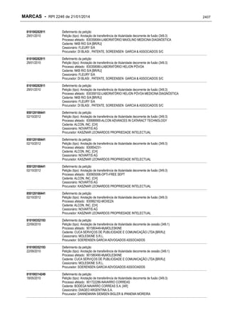 RPI - Marcas 2246 "Vervs Consultoria" 