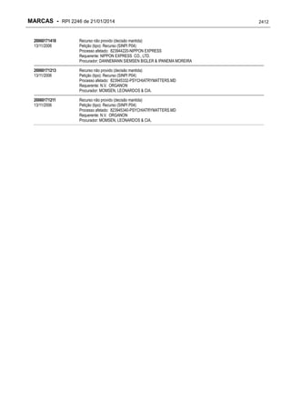 RPI - Marcas 2246 "Vervs Consultoria" 